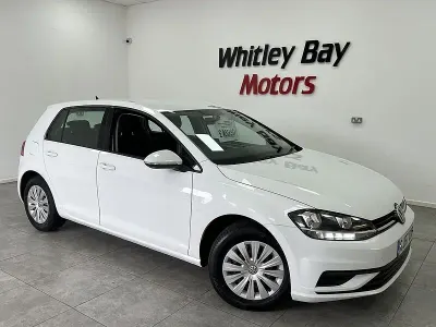 Used VW Golf VII S 125 HP (91 kW) 2017 White Hatchback