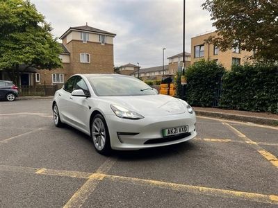 Używany Tesla Model 3 Long Range AWD 222 kW (302 KM) 2021 Biały Sedan/Limuzyna