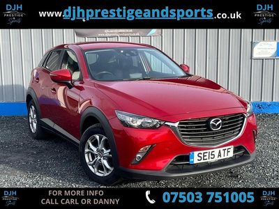 Used Mazda CX-3 105 HP (77 kW) 2015 Red SUV