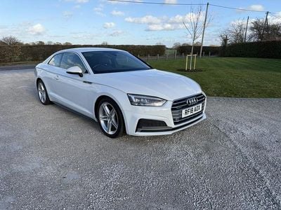 White Used 2018 Audi A5 S-Line Coupe | £19,995 (Good price)