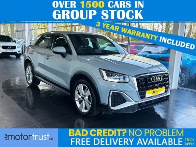 Usado Audi Q2 S-Line 150 HP (110 kW) 2022 Cinzento SUV