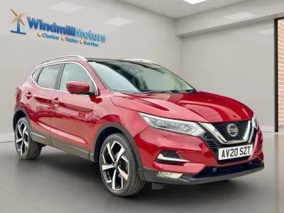 Used Nissan Qashqai Tekna 115 HP (84 kW) 2020 Red SUV