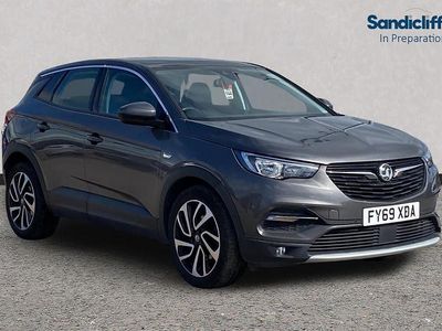 Used Vauxhall Grandland X 130 HP (95 kW) 2019 Grey SUV