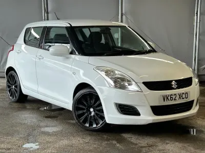 Used Suzuki Swift 94 HP (69 kW) 2012 White Hatchback