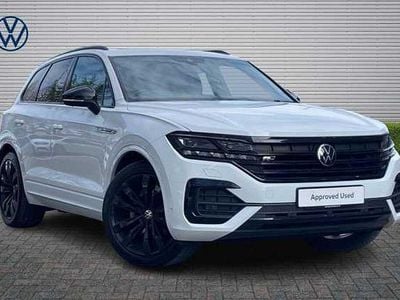 Used VW Touareg Black Edition 286 HP (210 kW) 2021 White SUV