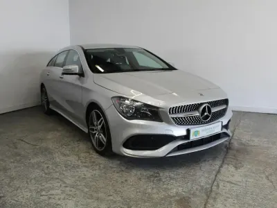 Used Mercedes CLA180 Shooting Brake AMG line 2018 Silver Estate