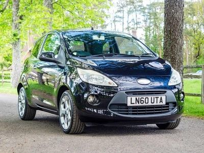 Used Ford Ka Titanium 69 HP (50 kW) 2010 Black Hatchback