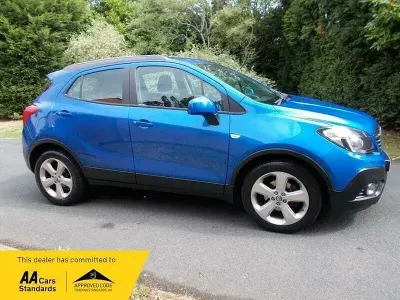 Used Vauxhall Mokka S 130 HP (95 kW) 2014 Blue SUV