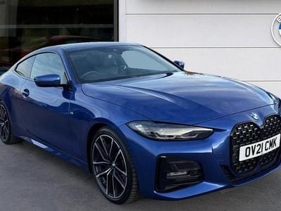 Blue Used 2021 BMW 430 M Sport Coupe | £29,995 (Fair price)