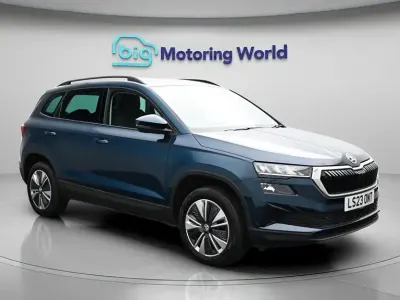 Used Skoda Karoq SE Drive 150 HP (110 kW) 2023 Blue SUV
