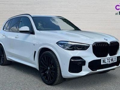 White Used 2022 BMW X5 M Sport SUV | £44,180 (Good price)