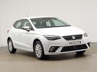 Used Seat Ibiza SE 95 HP (69 kW) 2023 White Hatchback
