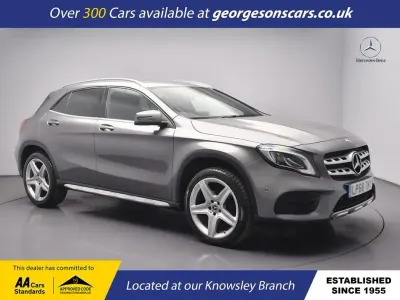 Used Mercedes GLA200 AMG line 156 HP (114 kW) 2018 Grey SUV
