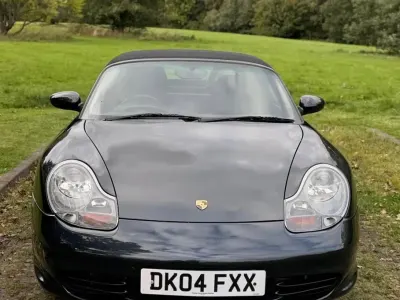 Usado Porsche Boxster 228 HP (167 kW) 2004 Cinzento Cabrios