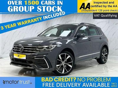 Grey Used 2020 VW Tiguan R-line SUV | £22,000 (Fair price)