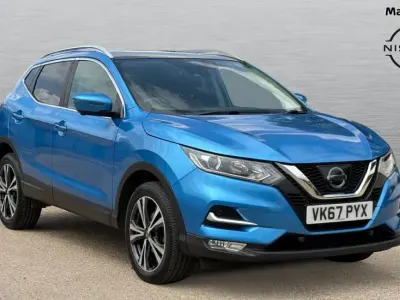 Used Nissan Qashqai N-Connecta 110 HP (80 kW) 2017 Blue SUV