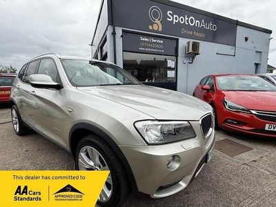 Silver Used 2012 BMW X3 Comfort Edition SUV | £8,995 (Fair price)