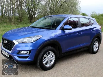 Used Hyundai Tucson 132 HP (97 kW) 2018 Blue SUV