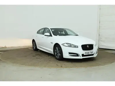 Used Jaguar XF R-Sport 163 HP (119 kW) 2015 White Sedan