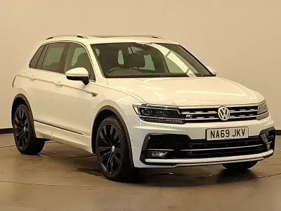 Used VW Tiguan R-line 150 HP (110 kW) 2019 White SUV
