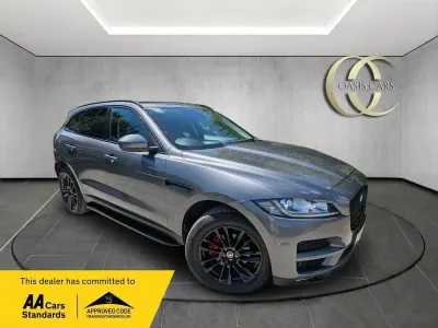 Used Jaguar F-Pace Portfolio 180 HP (132 kW) 2018 Grey SUV