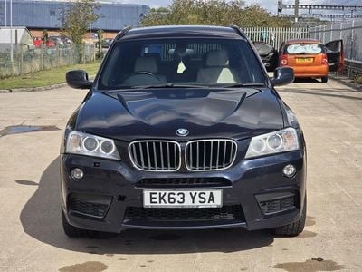 Black Used 2013 BMW X3 M Sport SUV | £5,795 (A bit pricey)