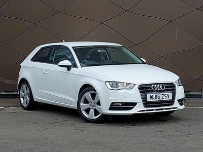 Used Audi A3 Sport 110 HP (80 kW) 2016 White Hatchback