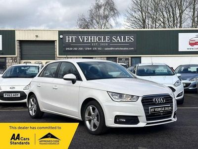 Used Audi A1 Sportback Sport 95 HP (69 kW) 2018 White Hatchback