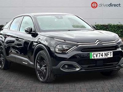 Used Citroën e-C4 100 kW (136 HP) 2024 Black Hatchback