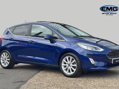 Blue Used 2018 Ford Fiesta Titanium Hatchback | £7,999 (Good price)