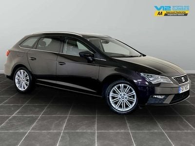 Purple Used 2017 Seat Leon ST XCELLENCE Estate | £7,295 (Fair price)
