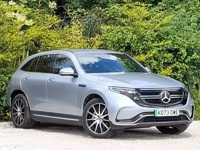 Used Mercedes EQC400 AMG line 300 kW (408 HP) 2023 Silver SUV