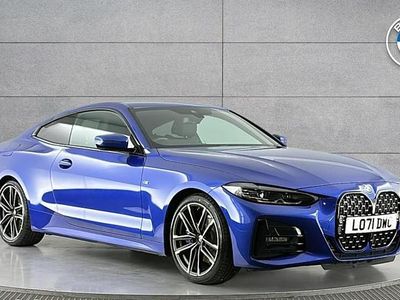 Blue Used 2022 BMW 420 M Sport Coupe | £29,850 (Fair price)