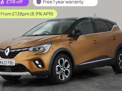 Used Renault Captur Version S 91 HP (66 kW) 2022 Orange/black SUV