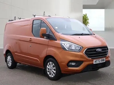 Used Ford Transit Custom Limited 130 HP (95 kW) 2023 Orange Van