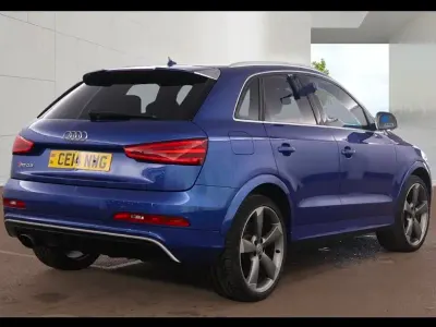 Used Audi RS Q3 Comfort 310 HP (228 kW) 2014 Blue SUV
