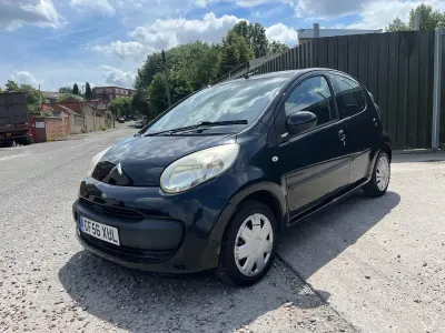 Used Citroën C1 68 HP (50 kW) 2007 Black Hatchback