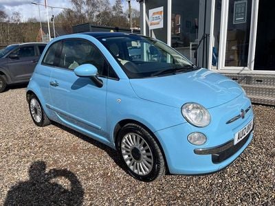Used Fiat 500 Lounge 69 HP (50 kW) 2012 Blue Hatchback