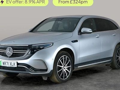 Used Mercedes EQC400 AMG line 300 kW (408 HP) 2022 Silver SUV