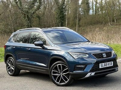 Used Seat Ateca 4Drive 150 HP (110 kW) 2018 Blue SUV