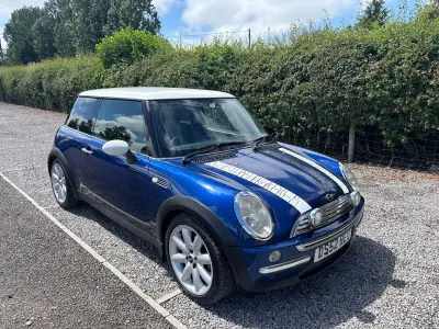 Used Mini Cooper Hatch 2002 Blue Hatchback