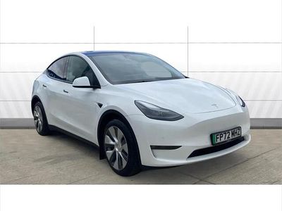 Used Tesla Model Y Long Range AWD 378 kW (514 HP) 2022 White SUV