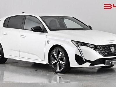 Used Peugeot 308 GT 131 HP (96 kW) 2022 Arctic white Hatchback