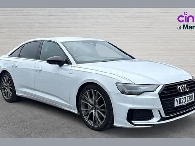 Used Audi A6 Black Edition 204 HP (150 kW) 2023 White Sedan