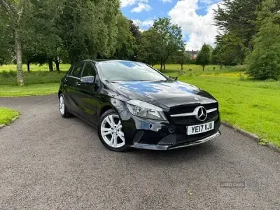 Used Mercedes A180 109 HP (80 kW) 2017 Black Hatchback
