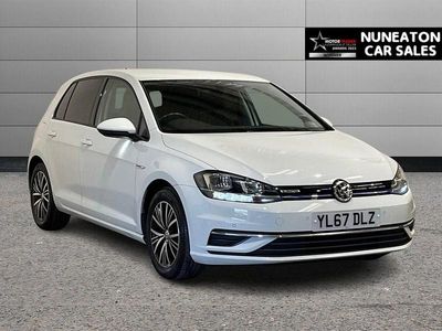 White Used 2018 VW Golf VII SE Hatchback | £12,600 (Good price)