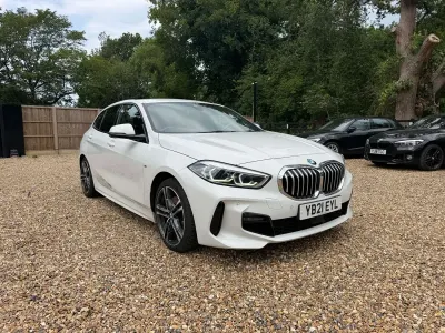 Used BMW 116 M Sport 116 HP (85 kW) 2021 White Hatchback