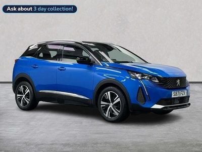 Begagnad Peugeot 3008 GT 130 HK (95 kW) 2022 Blå SUV