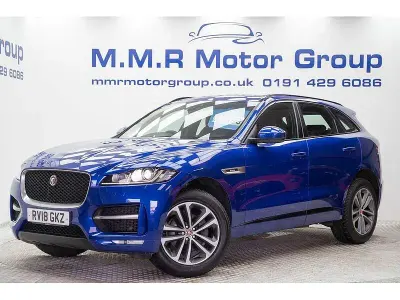 Used Jaguar F-Pace R-Sport 180 HP (132 kW) 2018 Blue SUV