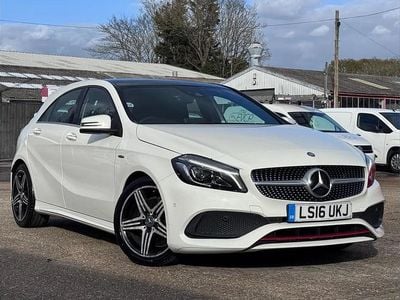 Used Mercedes A250 Premium 214 HP (157 kW) 2016 White Hatchback